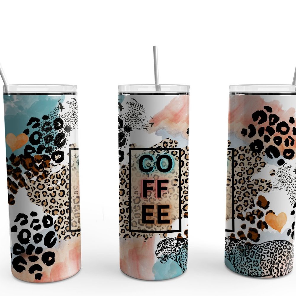 Dog MAMA Coffee Happy Camper Teacher Life Stainless Steel Tumblers
